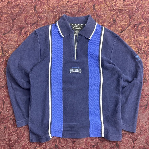 Tundra Other - 90s Tundra Toronto Maple Leafs Quarter Zip